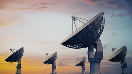 Antenas de comunicaciones satelitales